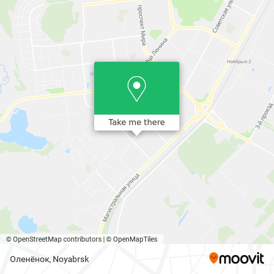 Оленёнок map