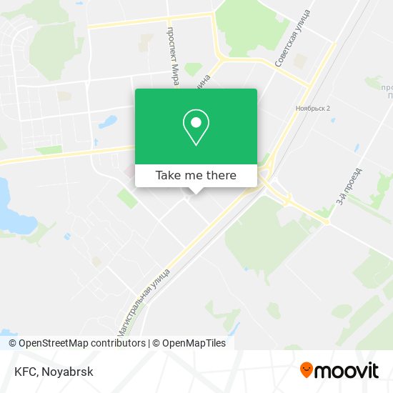 KFC map