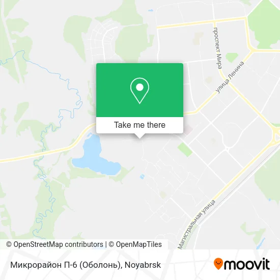 Микрорайон П-6 (Оболонь) map