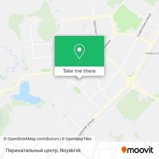 Перинатальный центр map