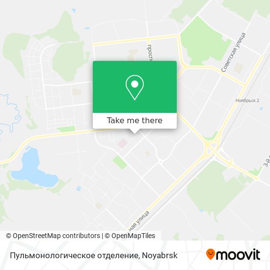 Пульмонологическое отделение map