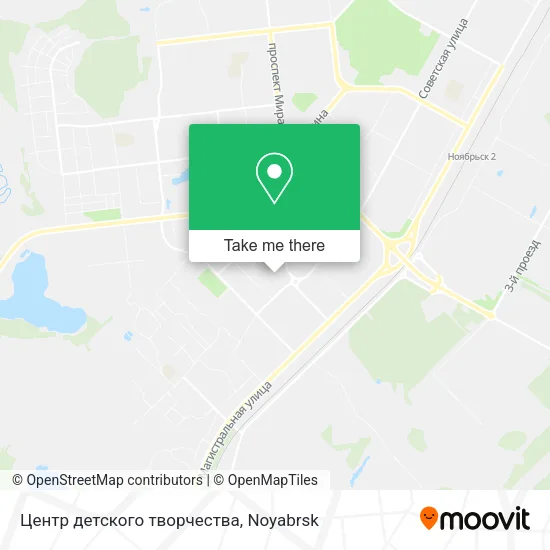 Центр детского творчества map