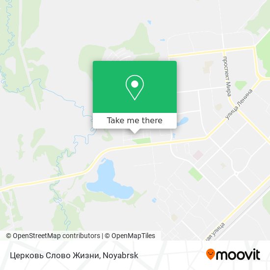 Церковь Слово Жизни map