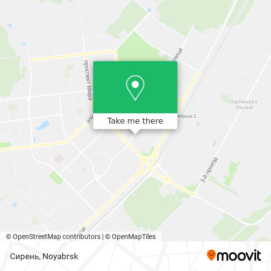 Сирень map