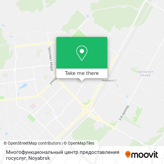Многофункциональный центр предоставления госуслуг map
