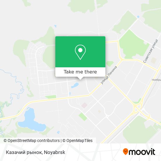 Казачий рынок map