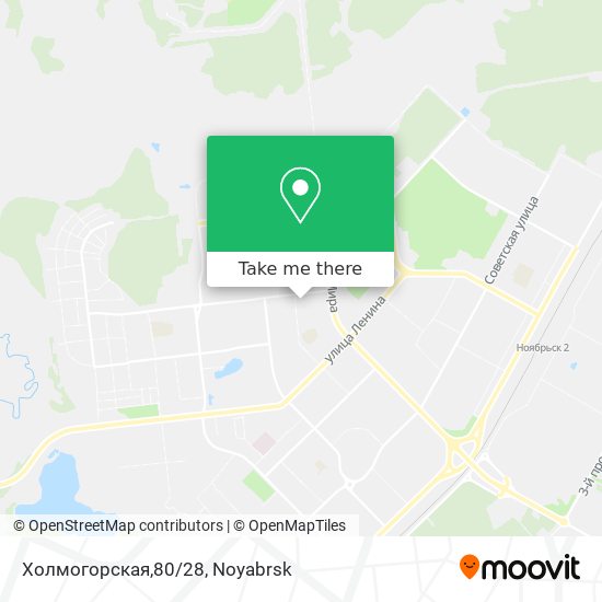 Холмогорская,80/28 map