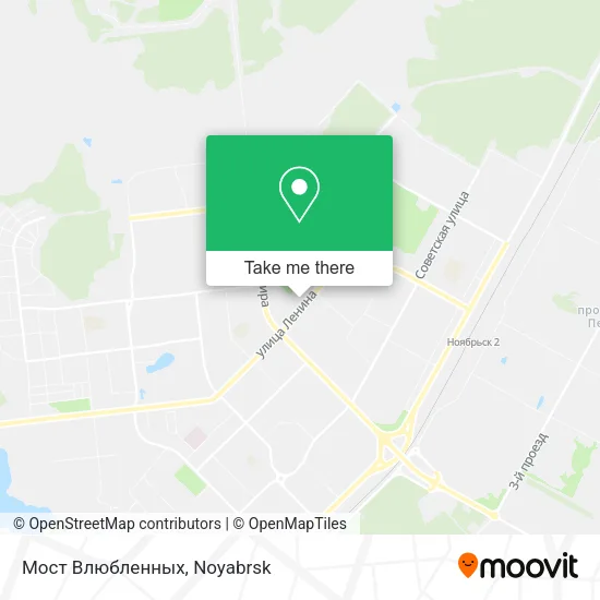 Мост Влюбленных map