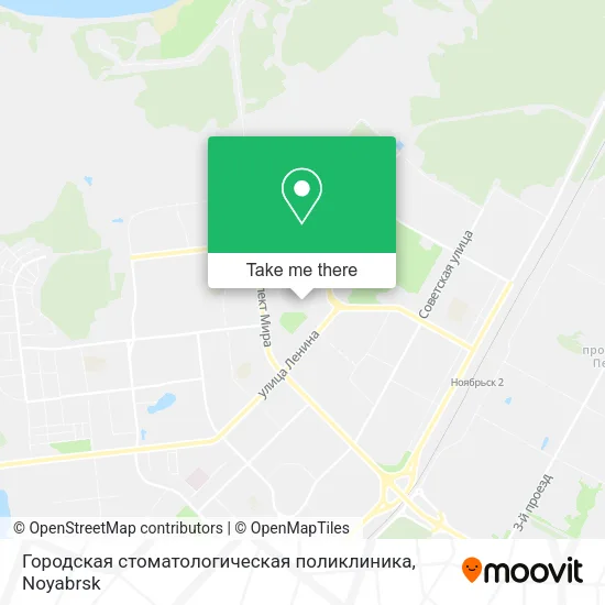 Городская стоматологическая поликлиника map
