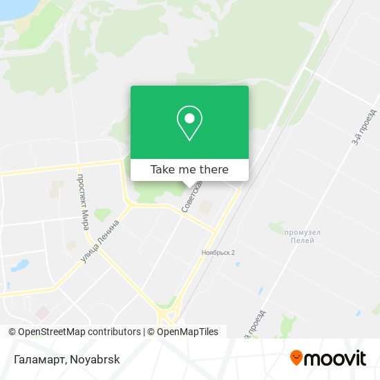 Галамарт map
