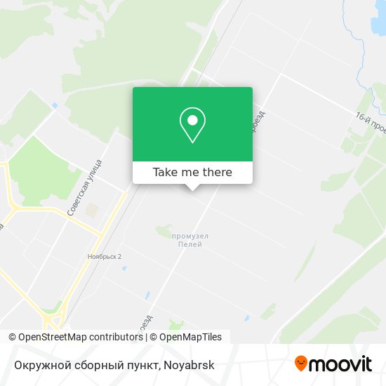 Окружной сборный пункт map