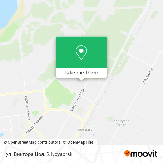 ул. Виктора Цоя, 5 map