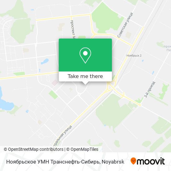 Ноябрьское УМН Транснефть-Сибирь map