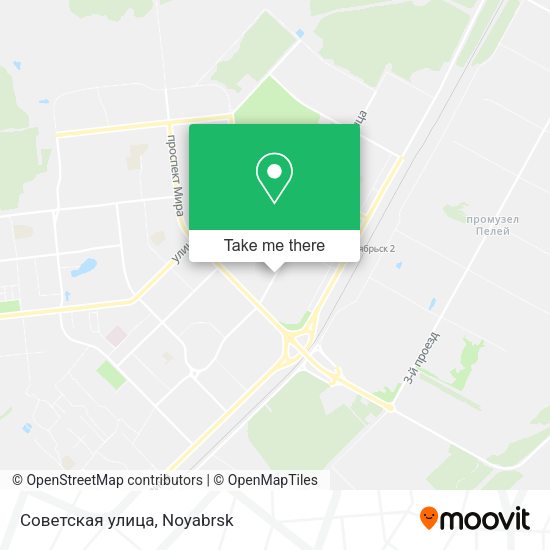 Советская улица map