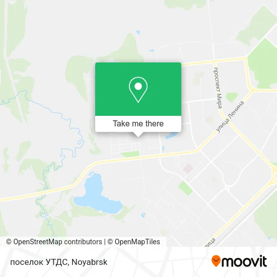 поселок УТДС map