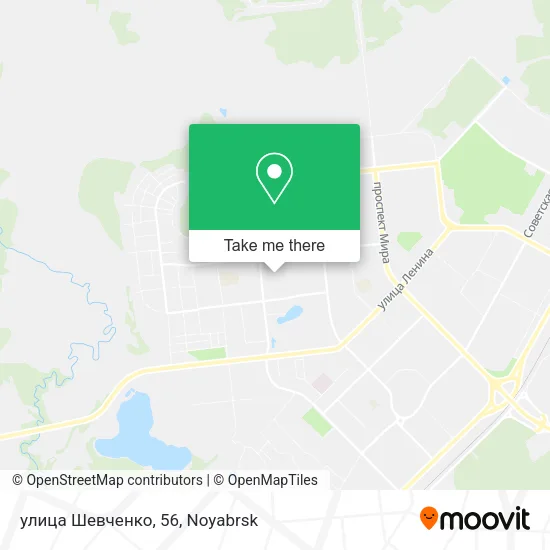 улица Шевченко, 56 map