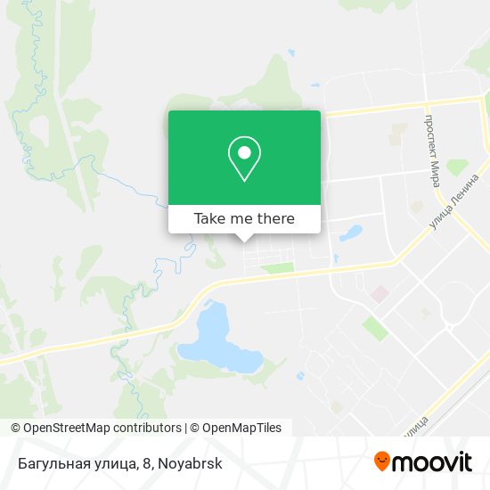 Багульная улица, 8 map