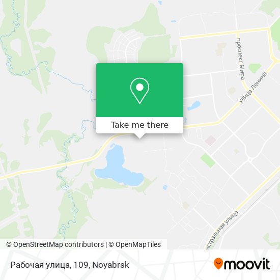 Рабочая улица, 109 map