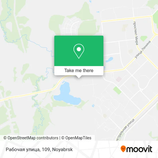 Рабочая улица, 109 map