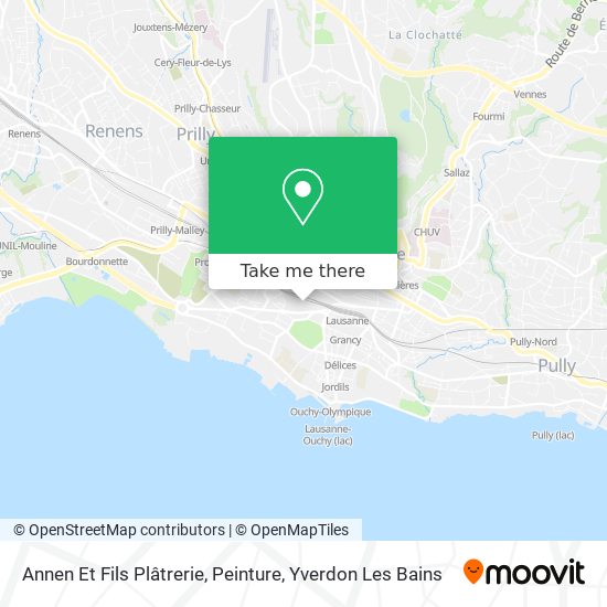 How To Get To Annen Et Fils Platrerie Peinture In Vaud By Bus Train Or Metro Moovit