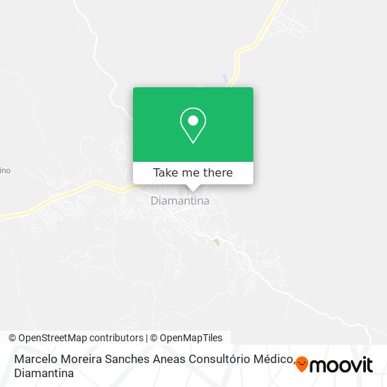 Mapa Marcelo Moreira Sanches Aneas Consultório Médico