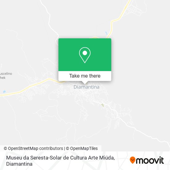 Mapa Museu da Seresta-Solar de Cultura Arte Miúda