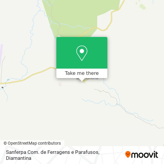 Sanferpa Com. de Ferragens e Parafusos map