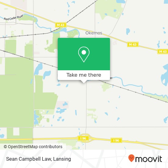 Sean Campbell Law map