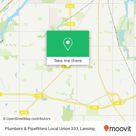 Mapa de Plumbers & Pipefitters Local Union 333
