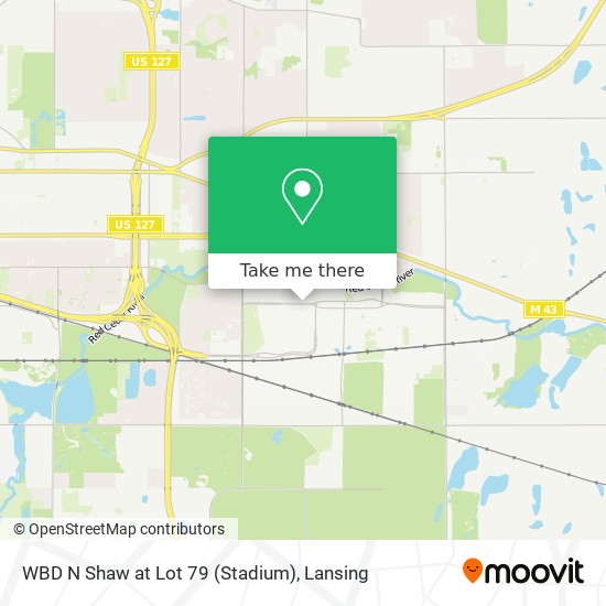 Mapa de WBD N Shaw at Lot 79 (Stadium)