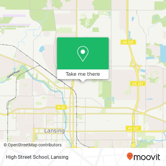 High Street School map