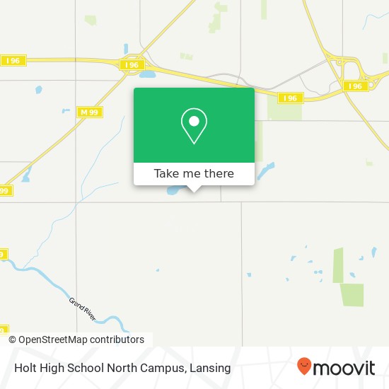 Holt High School North Campus map