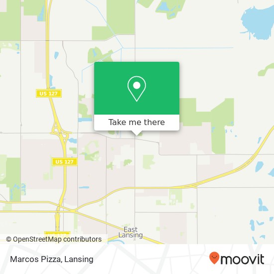 Marcos Pizza map