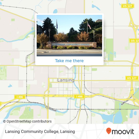 Lansing Community College map