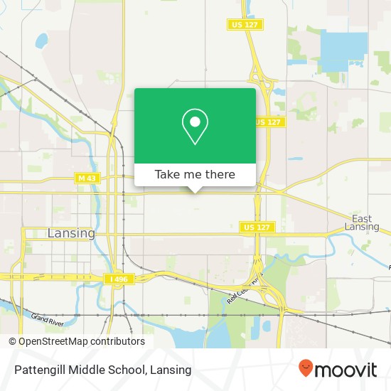 Mapa de Pattengill Middle School