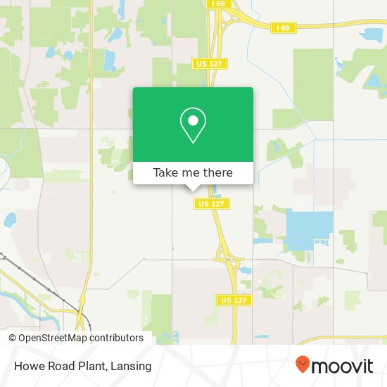 Howe Road Plant map