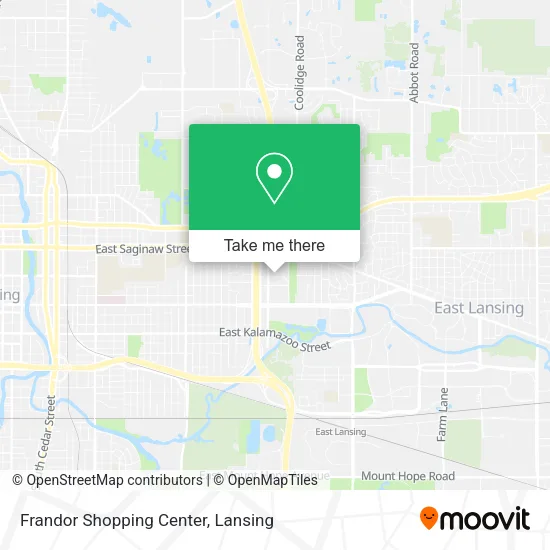 Mapa de Frandor Shopping Center