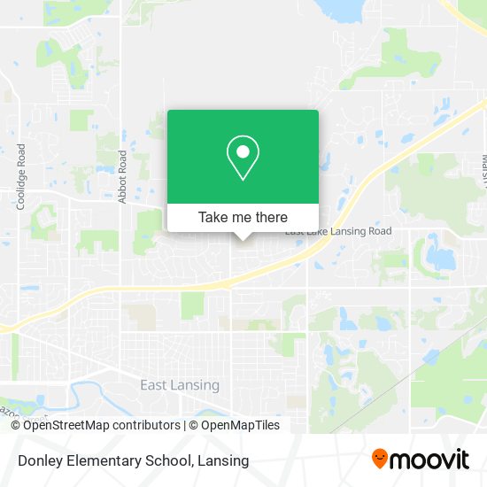 Donley Elementary School map