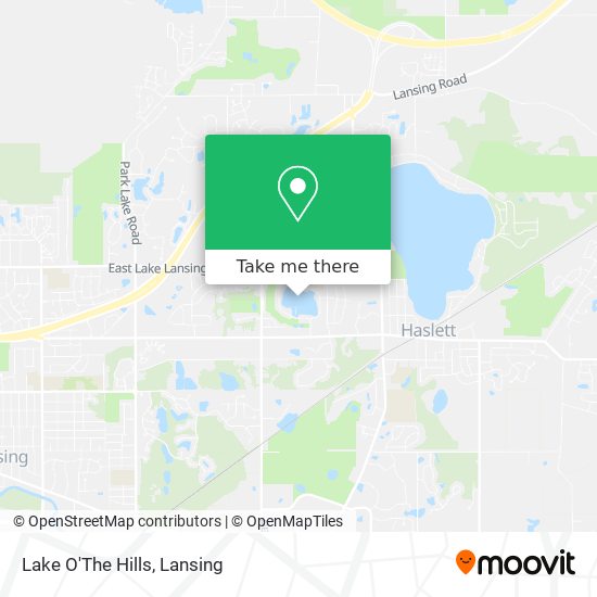 Mapa de Lake O'The Hills