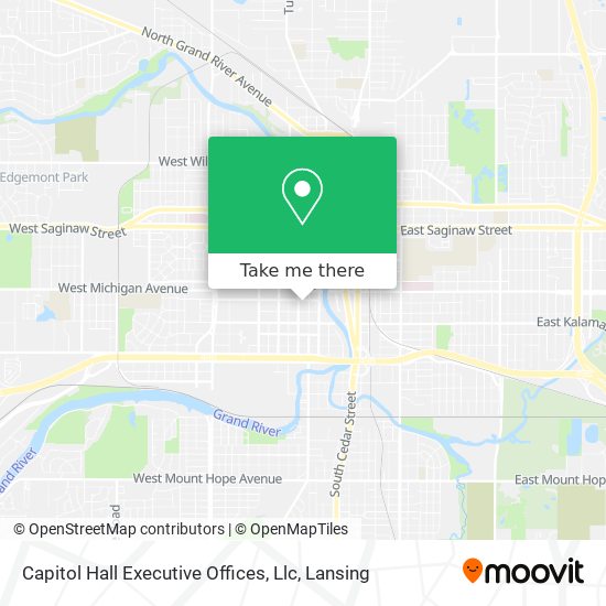 Capitol Hall Executive Offices, Llc map