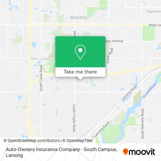 Auto-Owners Insurance Company - South Campus map