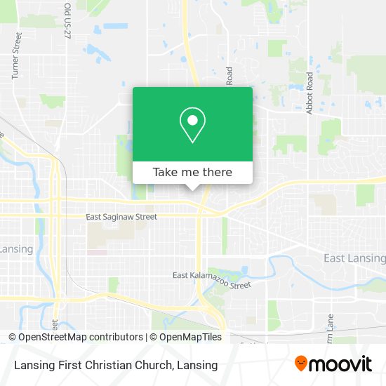 Mapa de Lansing First Christian Church