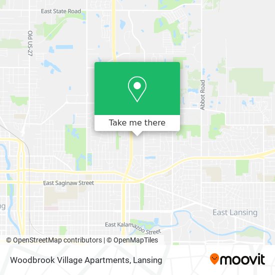 Woodbrook Village Apartments map
