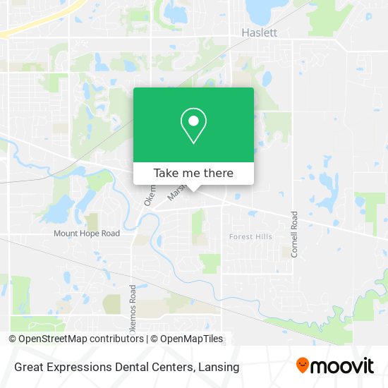 Great Expressions Dental Centers map