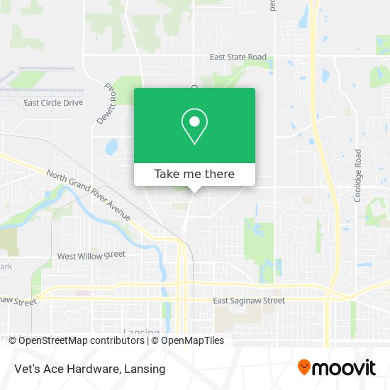 Mapa de Vet's Ace Hardware