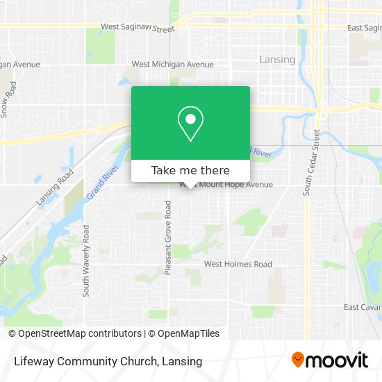 Mapa de Lifeway Community Church