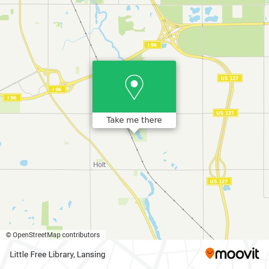 Little Free Library map