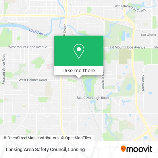 Mapa de Lansing Area Safety Council