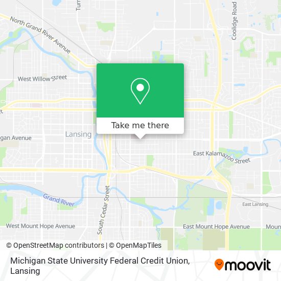 Michigan State University Federal Credit Union map