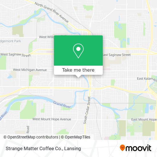 Mapa de Strange Matter Coffee Co.